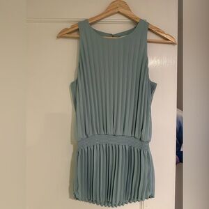 Babaton Light Blue Sleeveless Top